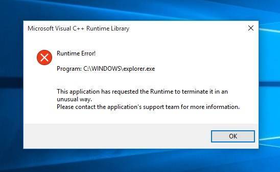 Microsoft visual c++ runtime library – как исправить ошибку runtime error
