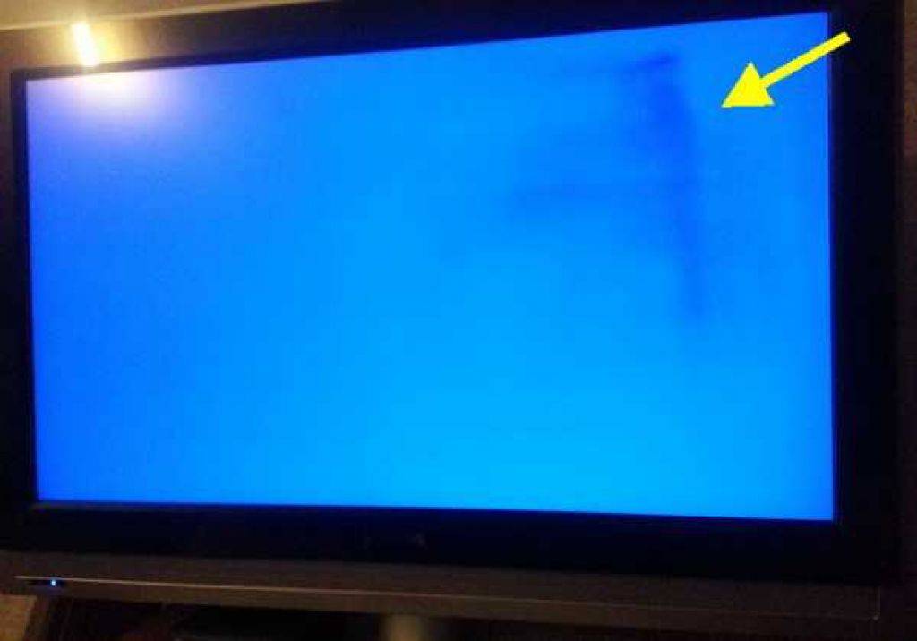 Белые пятна на экране телевизора: почему появились засветы на новом телевизоре и что делать