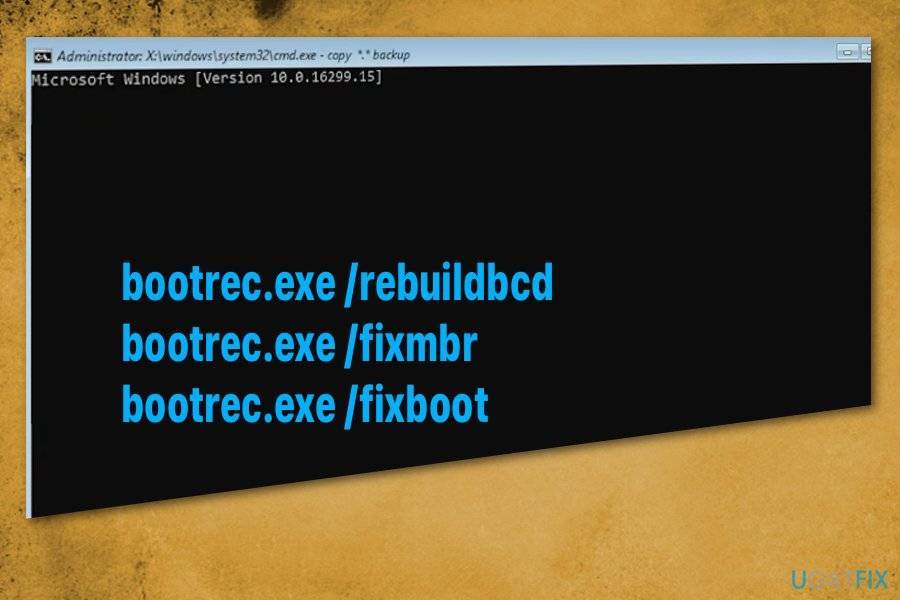 Как исправить ошибку «fixboot отказано в доступе»