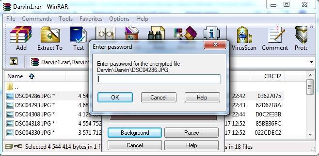 Как поставить пароль на архив rar, zip и 7z