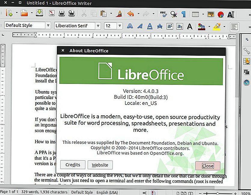 Линукс в школе: установка и полное удаление libre office