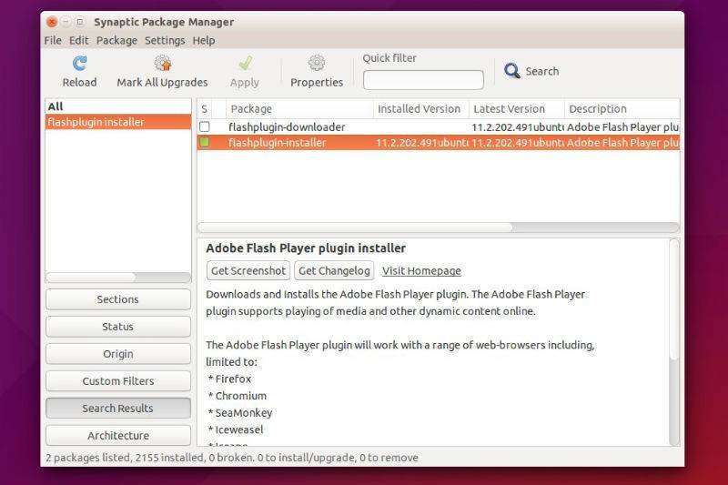 Установка adobe flash player в ubuntu