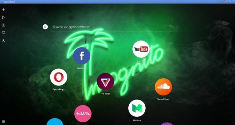 Обзор браузера opera neon, особенности, советы и хитрости - okzu