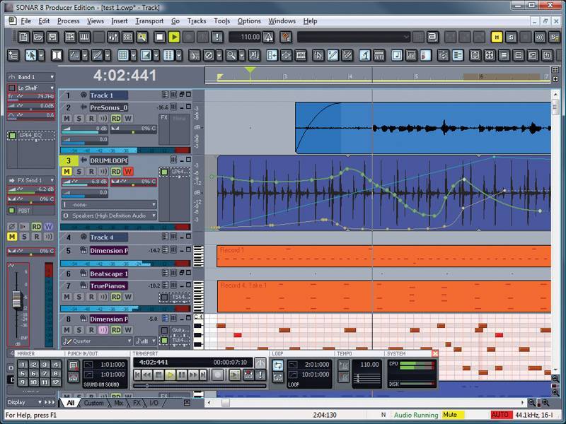 Cakewalk Sonar 2020. Cakewalk Sonar Producer Edition 4.0.1. Динамика Sonar. ESN Sonar.