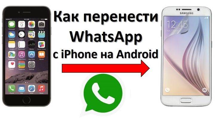 Как перенести whatsapp с android на iphone, описание лучших способов