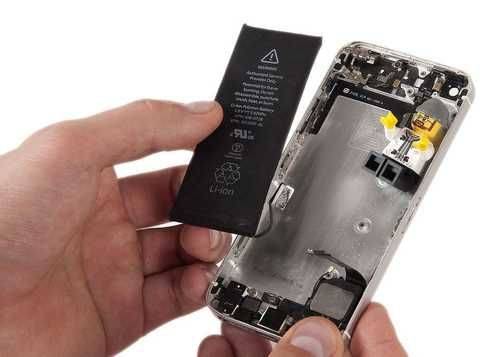 Замена батареи на iPhone 5 и его модификаций