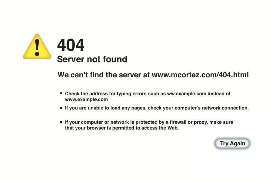 Ошибка 404 что это и как исправить?