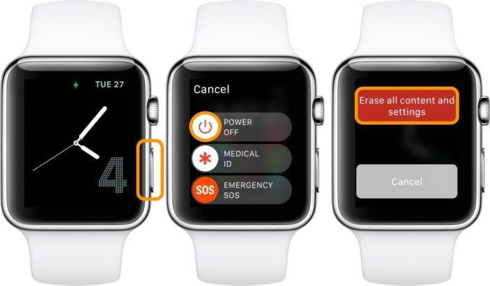 Apple watch не синхронизируются с iphone