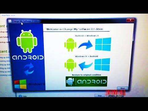 Как установить windows на планшет с android и наоборот