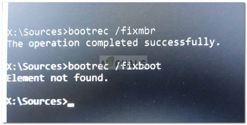 Bootrec /fixboot пишет: элемент не найден. - windows (клиентская ос) - microsoft - форум компьютерной помощи