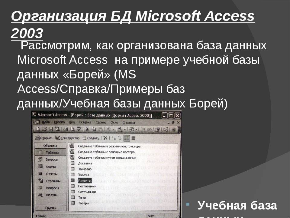 Создание базы данных в ms access 2007: пошаговая инструкция
