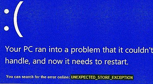 Ошибка unexpected store exception windows 10 как исправить?