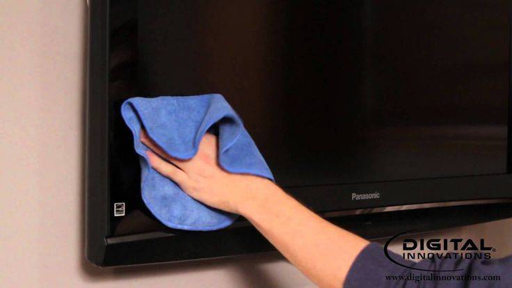 7 простых способов, как почистить экран жк телевизора в домашних условиях