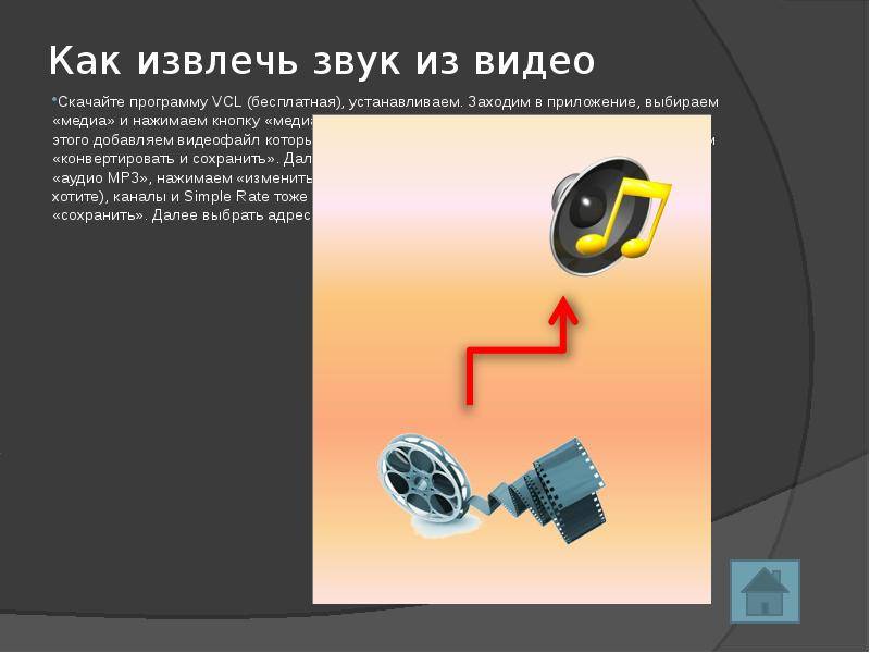 Извлечь звук. Извлечение звука. Извлечь звук из видео. Звук и видео в интернете презентация. Извлечение аудио из видео.