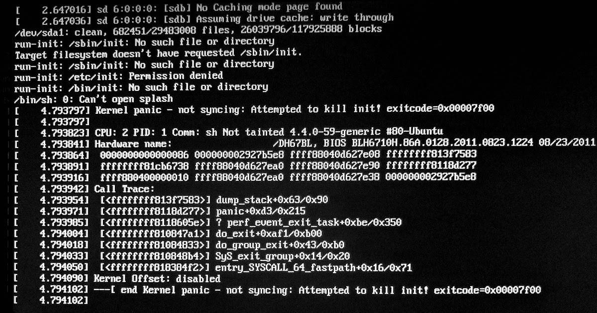 Исправляем чёрный экран ubuntu - losst