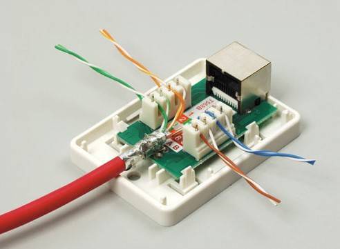 Розетка под интернет кабель: схема распиновки и инструкция
