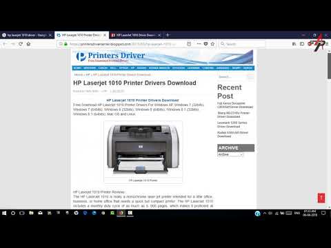 Как установить принтер hp laserjet 1010 на windows 7