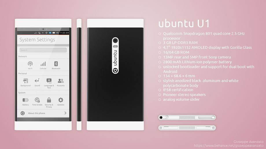 Ubuntu phone os установка вместо android