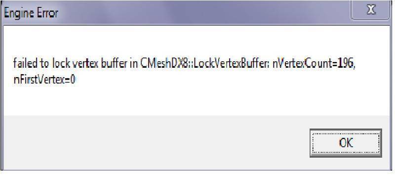 Failed to lock vertex buffer in cmeshdx8::lockvertexbuffer - ошибка в cs:go