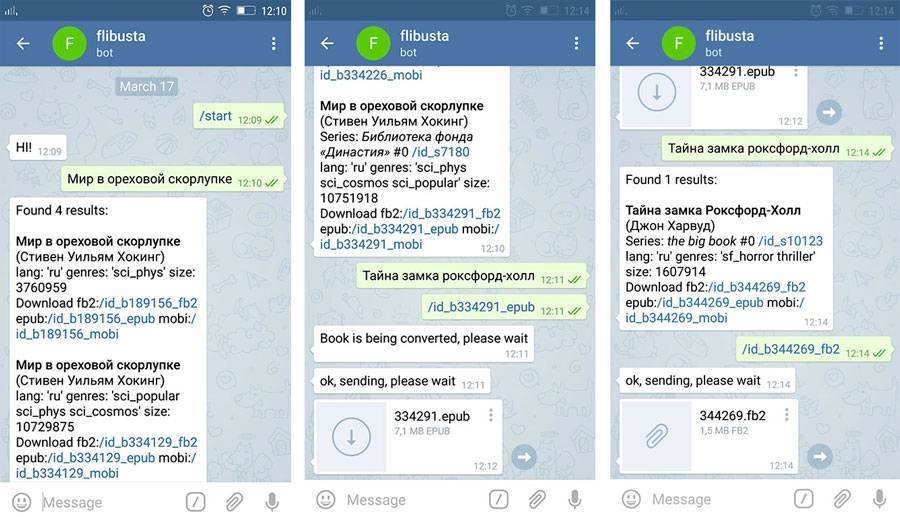 Бот «Флибуста» в «Telegram»: как добавить и пользоваться