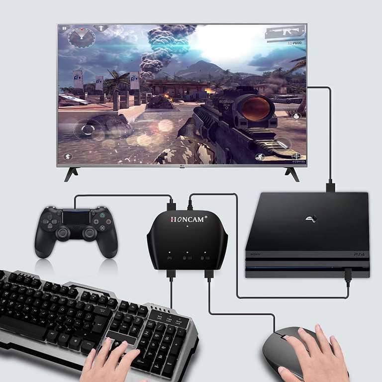 Подключение клавиатуры и мыши к PS4
