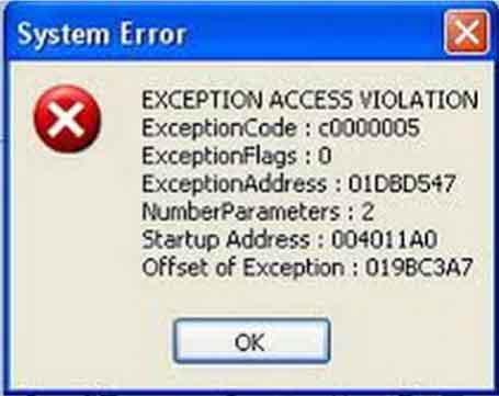 Исправляем ошибку access violation at address – инструкция