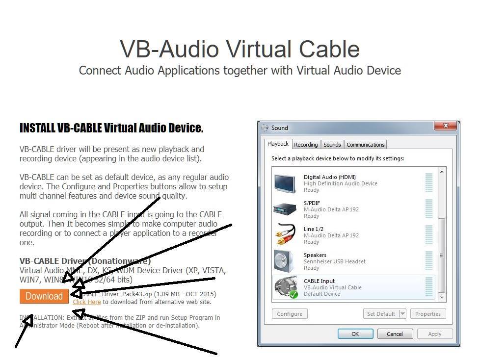 Virtual audio cable 2020 скачать крякнутый
