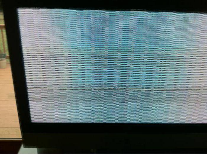 Причины полос на экране телевизора: белых, черных, цветных, вертикальных, горизонтальных