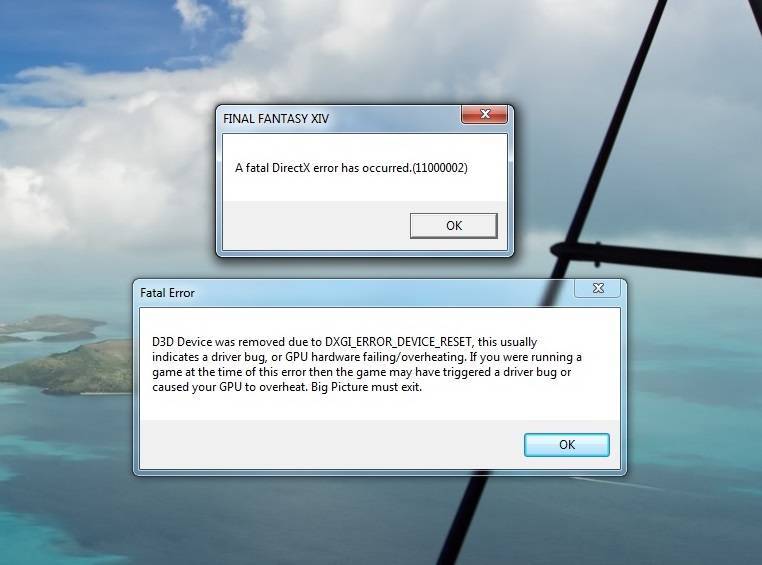 Dxgi error device removed error in windows 10 fix