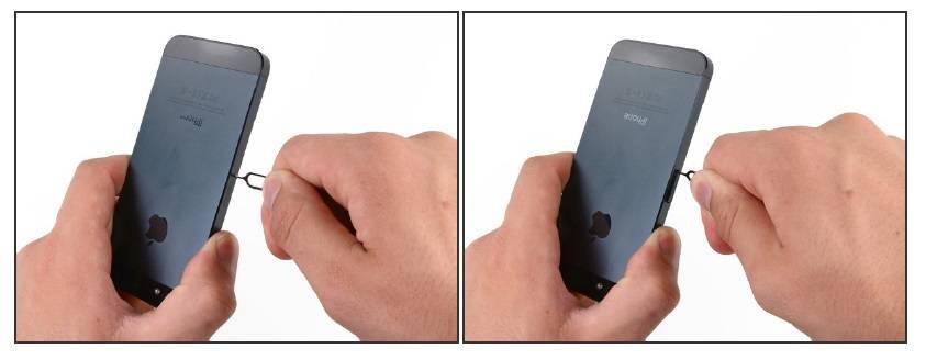 Чем вытащить симку из айфона 4. как извлечь sim карту из iphone. как вытащить симку с айфона без ключа — скрепкой