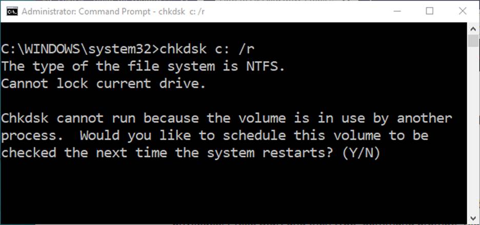 Как запустить chkdsk, чтобы исправить ошибки на диске