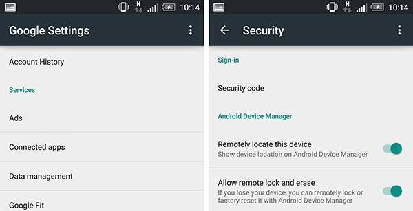 Как найти устройство android, заблокировать его или удалить с него данные - cправка - аккаунт google