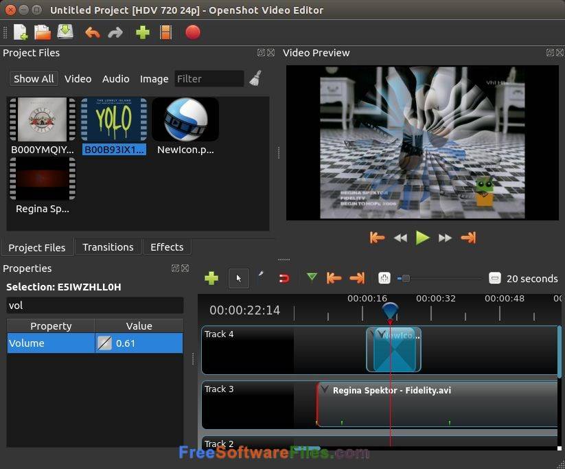 Эффекты. openshot video editor. работа с видео. обзор