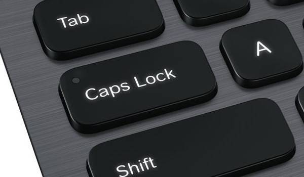 Caps lock - caps lock