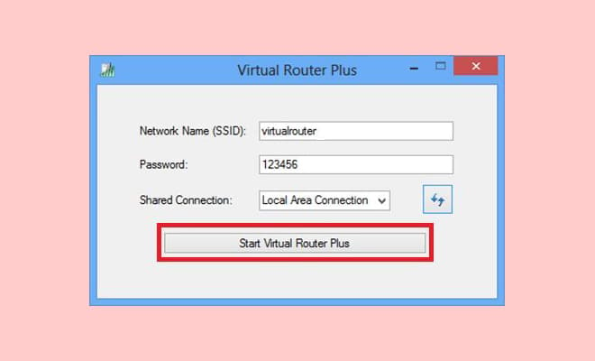 Создание сети wi-fi с помощью приложения virtual router plus