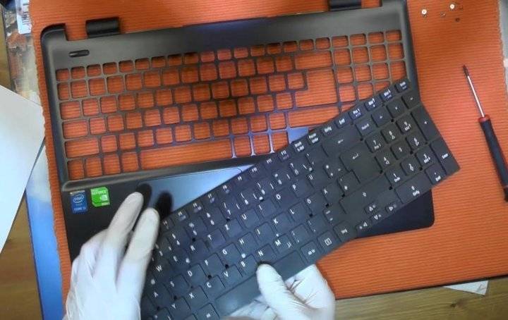 Как изменить раскладку клавиатуры на ноутбуке