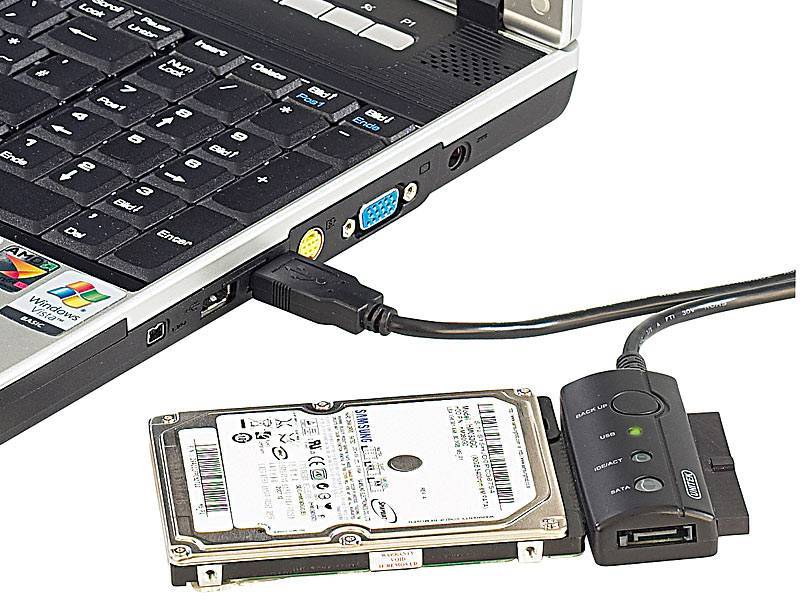 Как подключить жесткий диск от ноутбука к компьютеру: внутренне или внешне