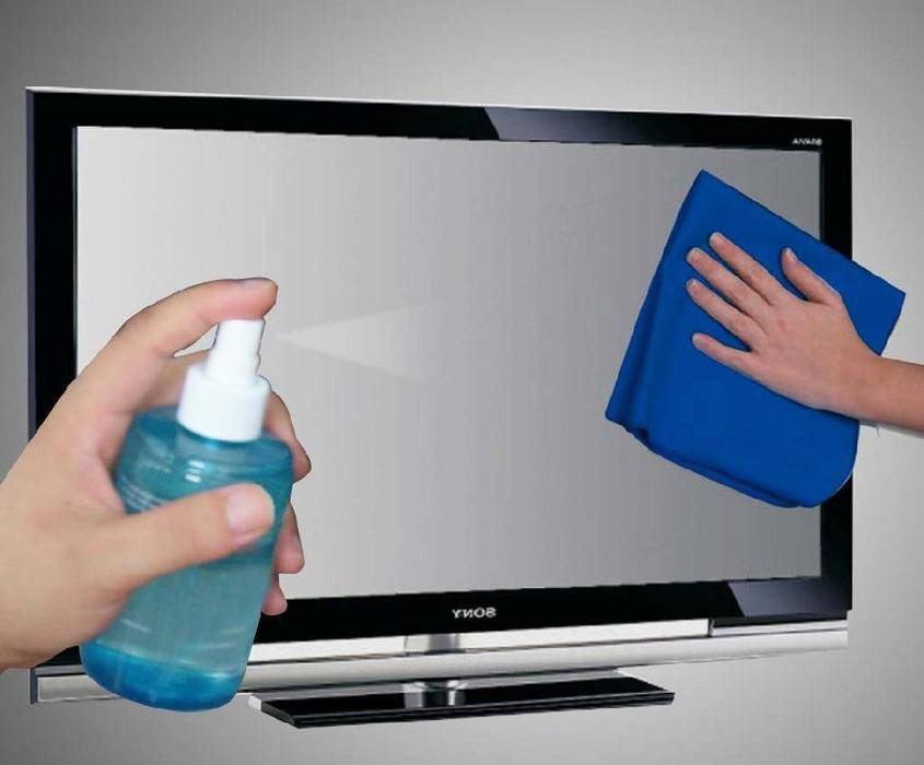 Как правильно протирать экран телевизора