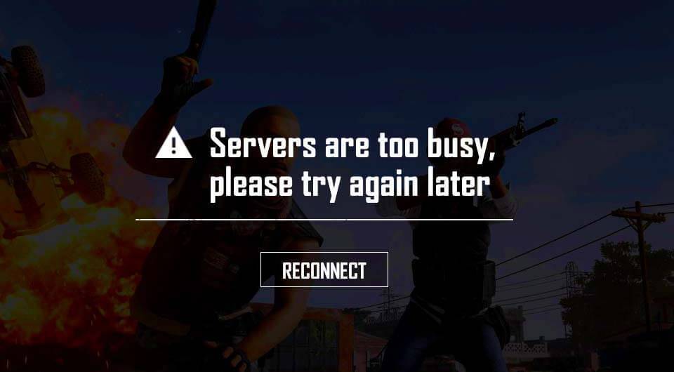 How to fix "pubg servers are too busy" error - neogamr