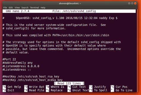 Установка ssh в ubuntu - losst